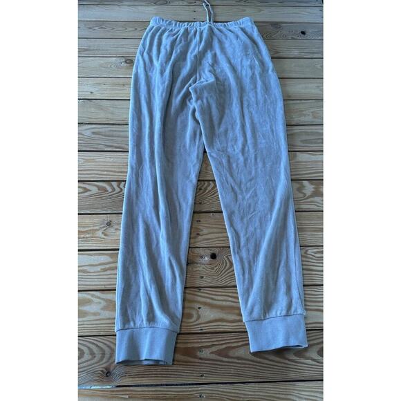 Essentials Fear of God Velour Sweatpants Size Medium Women’s Gray - Picture 2 of 10